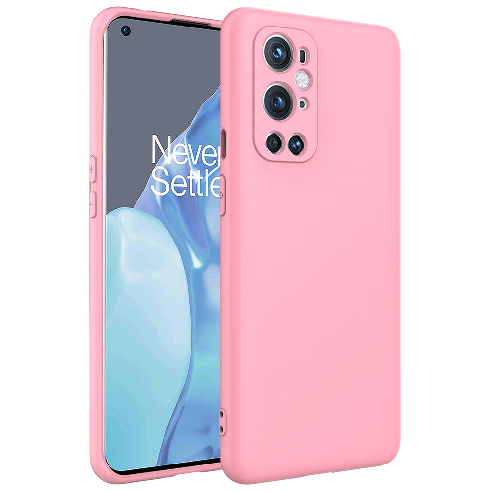 One Plus 9 Pro Kılıf Zore Mara Lansman Kapak - Pembe
