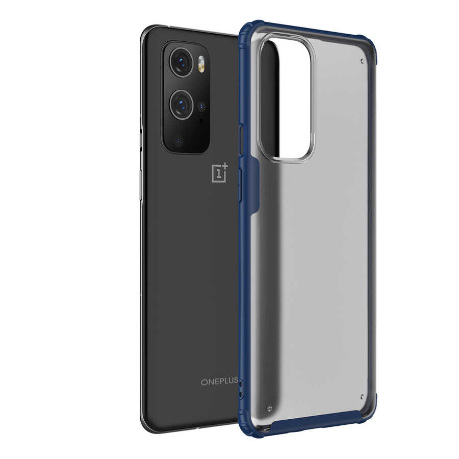 One Plus 9 Pro Kılıf Zore Volks Kapak - Lacivert