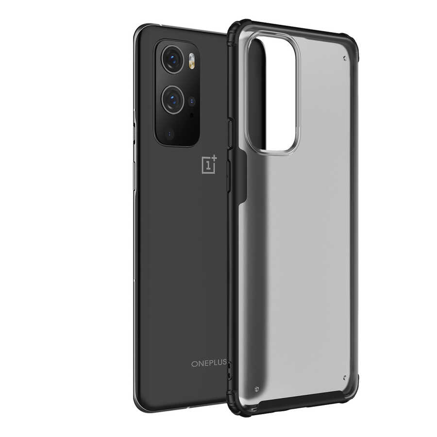 One Plus 9 Pro Kılıf Zore Volks Kapak - Siyah