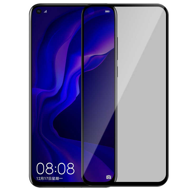 One Plus Nord N10 5G Davin 5D Privacy Cam Ekran Koruyucu - Siyah