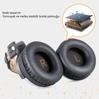 Oneodio Pro 10 3.5mm Kulaklık - 8