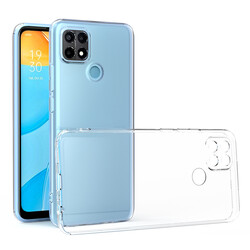 Oppo A15 Case Zore Kamera Korumalı Süper Silikon Cover - Zore