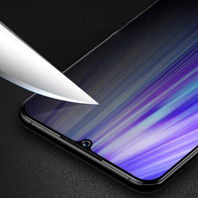 Oppo A15 Davin 5D Privacy Cam Ekran Koruyucu - 5
