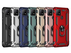 Oppo A15S Kılıf Zore Vega Kapak - 4