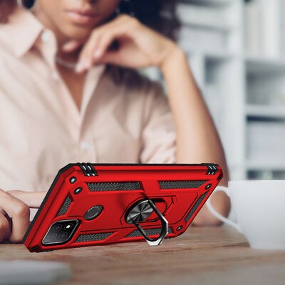 Oppo A15S Kılıf Zore Vega Kapak - 5