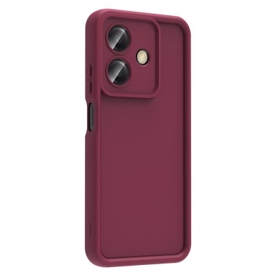 Oppo A3 Case Camera Protection Zore Ananas Cover - 6