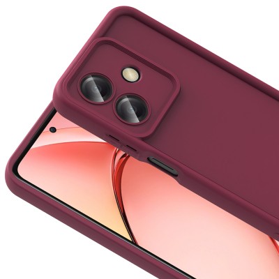 Oppo A3 Case Camera Protection Zore Ananas Cover - 7