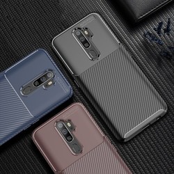 Oppo A5 2020 Kılıf Zore Negro Silikon Kapak - 2
