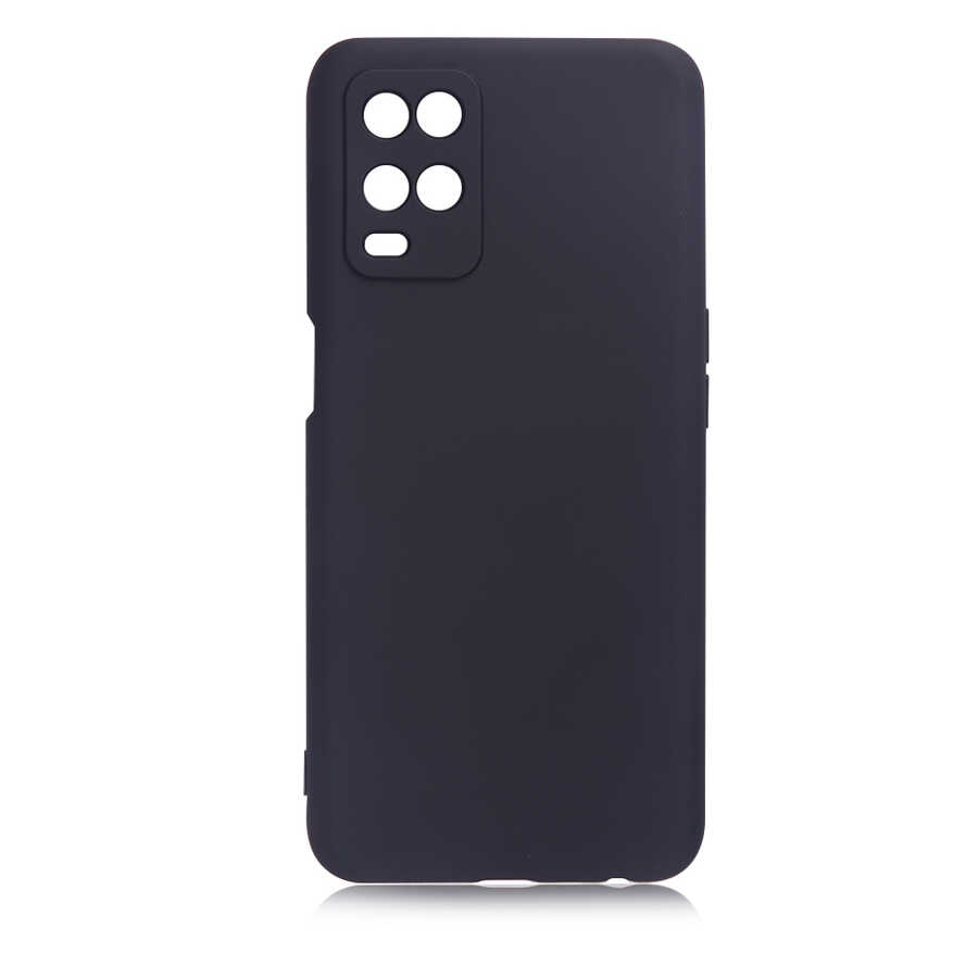 Oppo A54 4G Kılıf Zore Premier Silikon Kapak - Siyah