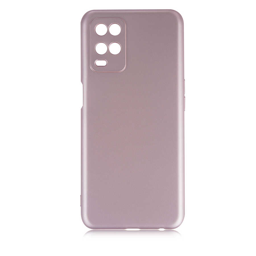 Oppo A54 4G Kılıf Zore Premier Silikon Kapak - Rose Gold