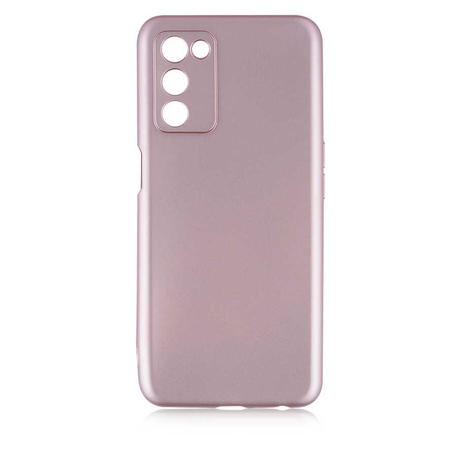 Oppo A55 5G Kılıf Zore Premier Silikon Kapak - Rose Gold