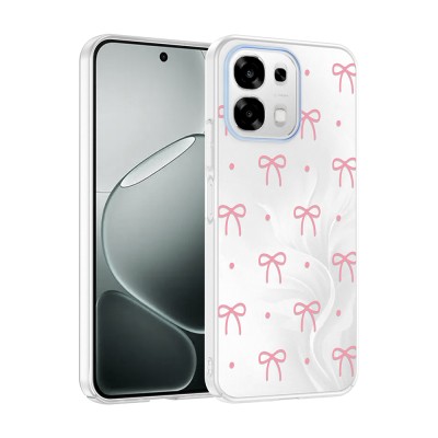 Oppo A6 Pro Case with Camera Protector, Patterned Zore Clip Cover - 2