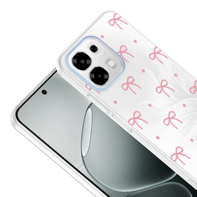 Oppo A6 Pro Case with Camera Protector, Patterned Zore Clip Cover - 10
