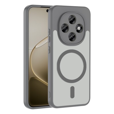 Oppo A6 Pro Case with M-safe Charging Feature Zore Ballet Flat Cover - 2