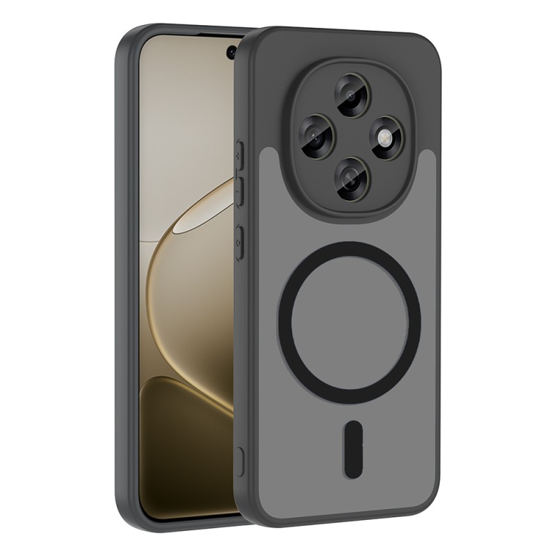 Oppo A6 Pro Case with M-safe Charging Feature Zore Ballet Flat Cover - 4