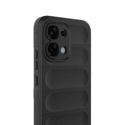 Oppo A6 Pro Kılıf Esnek TPU Oyuklu Arka Yüzey Tasarımlı Zore Etnik Silikon Kapak - 4