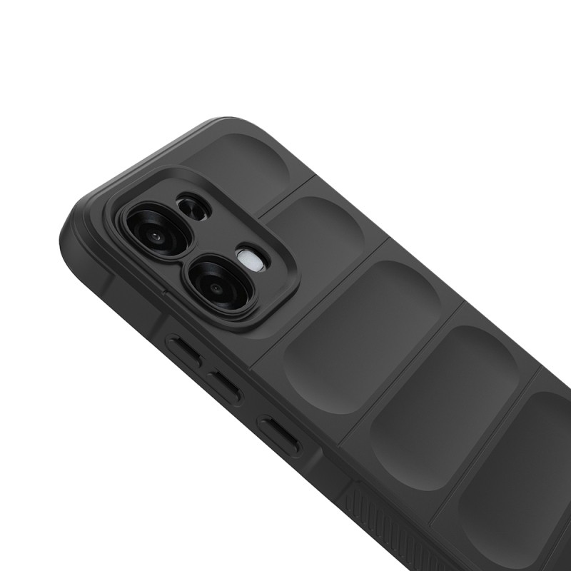 Oppo A6 Pro Kılıf Esnek TPU Oyuklu Arka Yüzey Tasarımlı Zore Etnik Silikon Kapak - 8
