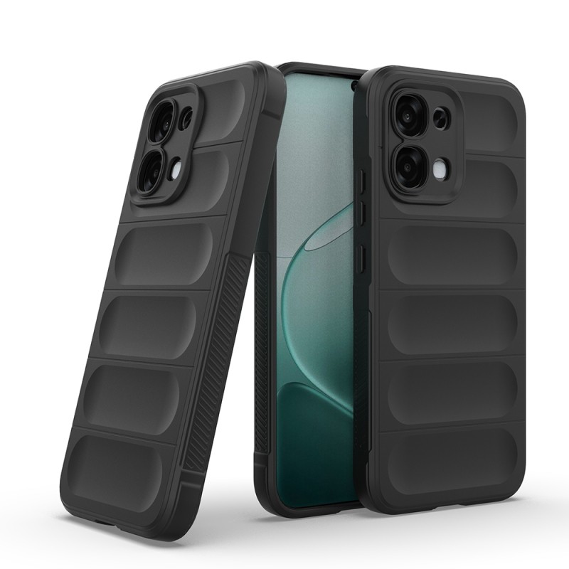 Oppo A6 Pro Kılıf Esnek TPU Oyuklu Arka Yüzey Tasarımlı Zore Etnik Silikon Kapak - 9