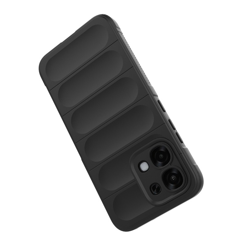 Oppo A6 Pro Kılıf Esnek TPU Oyuklu Arka Yüzey Tasarımlı Zore Etnik Silikon Kapak - 10