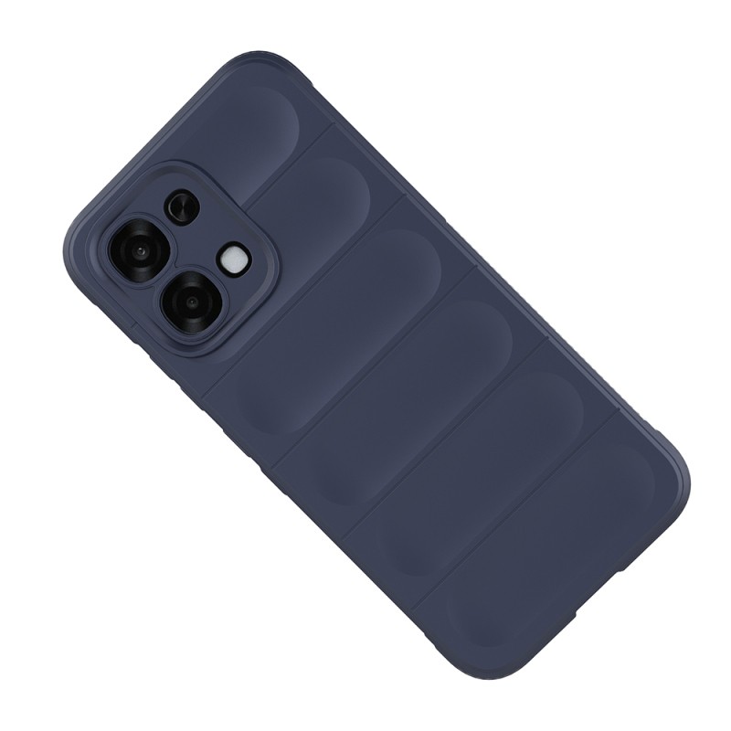 Oppo A6 Pro Kılıf Esnek TPU Oyuklu Arka Yüzey Tasarımlı Zore Etnik Silikon Kapak - 19
