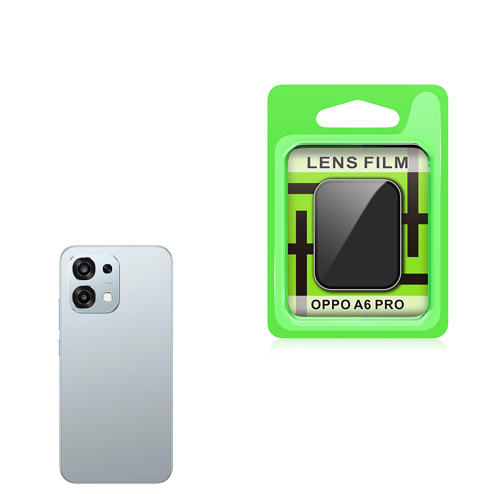 Oppo A6 Pro Zore CL-07 Kamera Lens Koruyucu - Siyah