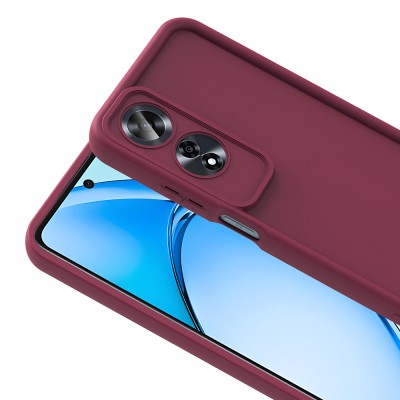 Oppo A60 Case Camera Protection Zore Ananas Cover - 9