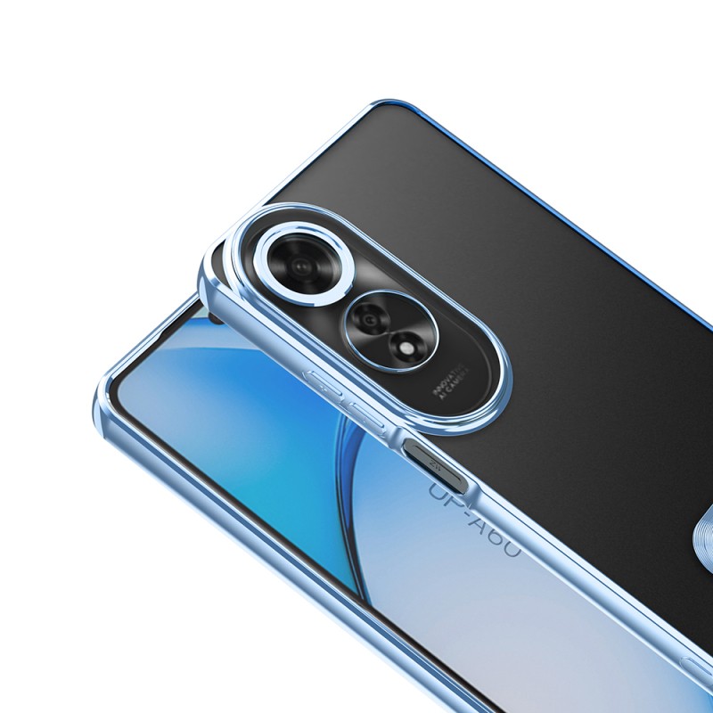 Oppo A60 Case Camera Protection Zore Omega Cover Showing Logo - 16