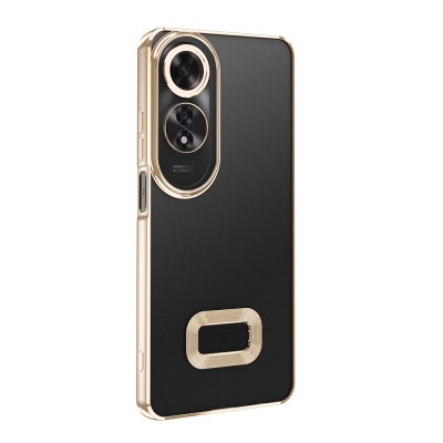 Oppo A60 Case Camera Protection Zore Omega Cover Showing Logo - 10