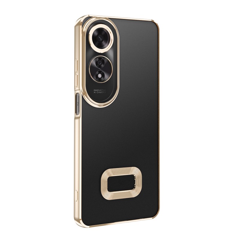 Oppo A60 Case Camera Protection Zore Omega Cover Showing Logo - 10