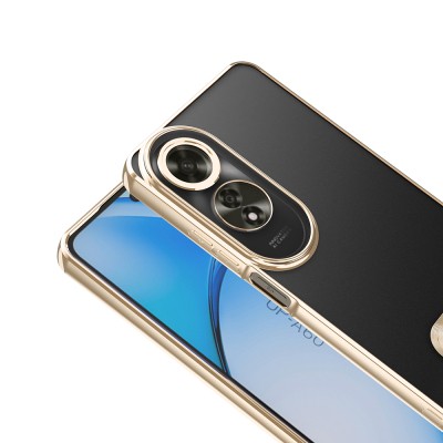 Oppo A60 Case Camera Protection Zore Omega Cover Showing Logo - 18