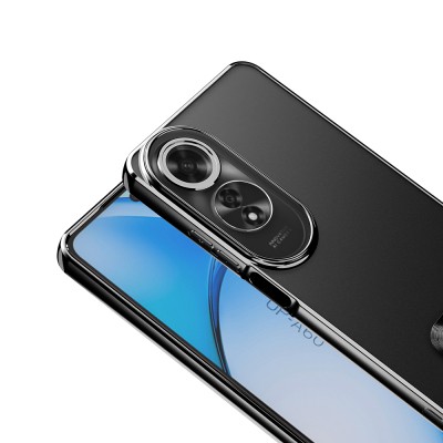 Oppo A60 Case Camera Protection Zore Omega Cover Showing Logo - 14