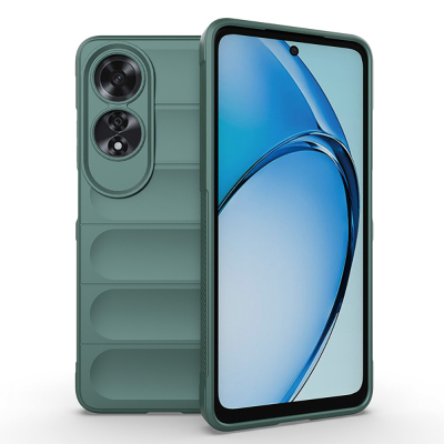 Oppo A60 Case Flexible TPU Hollow Back Surface Design Zore Etnik Silicone Cover - Zore