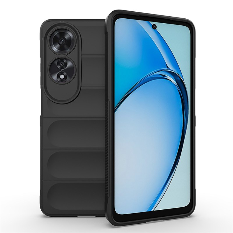 Oppo A60 Case Flexible TPU Hollow Back Surface Design Zore Etnik Silicone Cover - 3