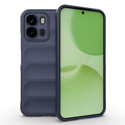 Oppo A6X Kılıf Esnek TPU Oyuklu Arka Yüzey Tasarımlı Zore Etnik Silikon Kapak - Zore