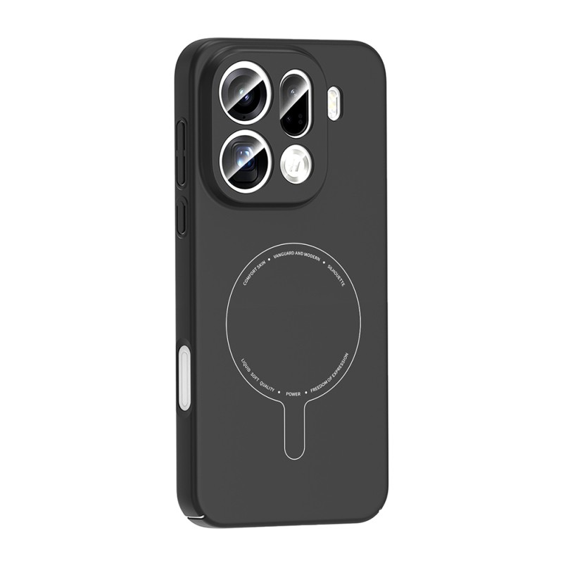 Oppo Find X9 Pro Kılıf M-Safe Şarj Özellikli Kamera Korumalı Zore Elio Sert PC Kapak - 4