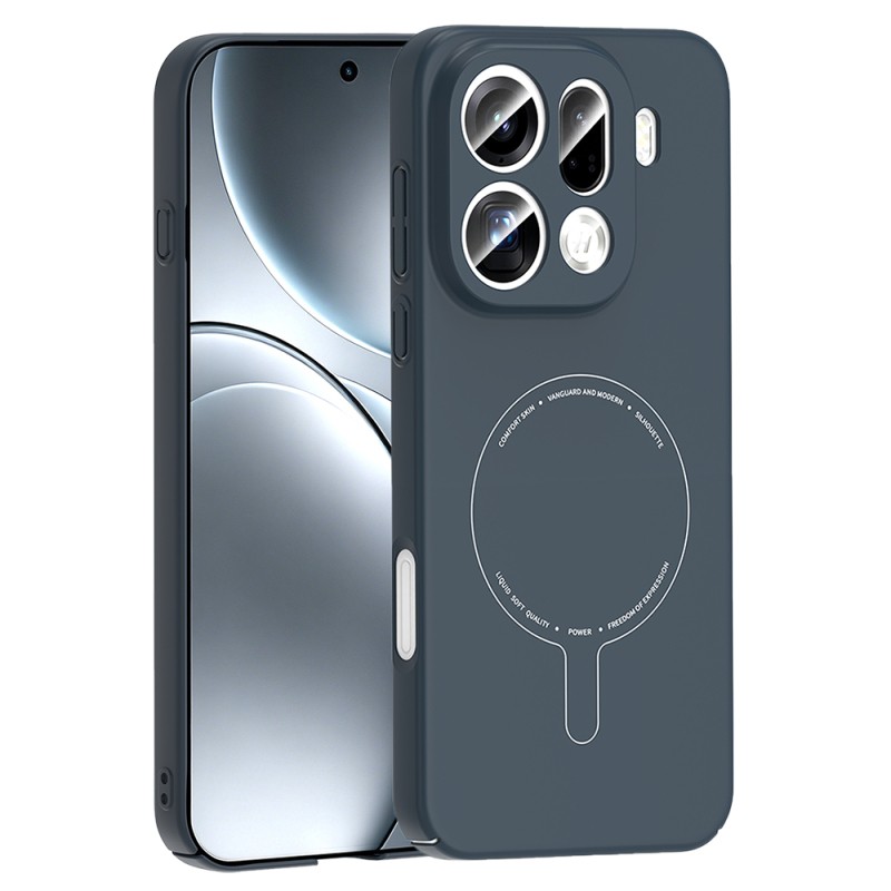 Oppo Find X9 Pro Kılıf M-Safe Şarj Özellikli Kamera Korumalı Zore Elio Sert PC Kapak - 2