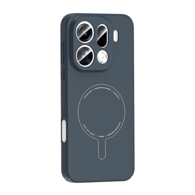 Oppo Find X9 Pro Kılıf M-Safe Şarj Özellikli Kamera Korumalı Zore Elio Sert PC Kapak - 3