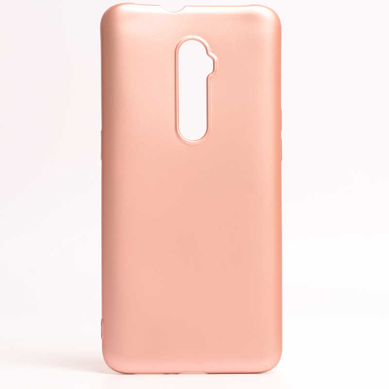 Oppo Reno 10X Zoom Kılıf Zore Premier Silikon Kapak - Rose Gold