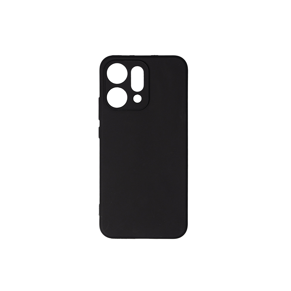 Oppo Reno 14 Kılıf Zore Biye Silikon - Siyah
