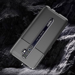 Oppo Reno 2Z Kılıf Zore Negro Silikon Kapak - 4