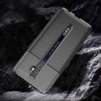 Oppo Reno 2Z Kılıf Zore Negro Silikon Kapak - 4