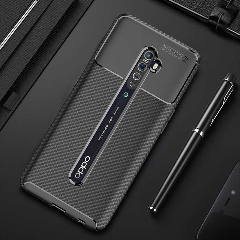 Oppo Reno 2Z Kılıf Zore Negro Silikon Kapak - Siyah