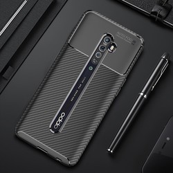 Oppo Reno 2Z Kılıf Zore Negro Silikon Kapak - 7