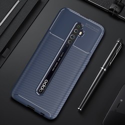 Oppo Reno 2Z Kılıf Zore Negro Silikon Kapak - 8