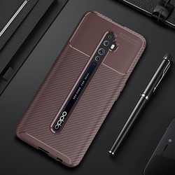 Oppo Reno 2Z Kılıf Zore Negro Silikon Kapak - 9
