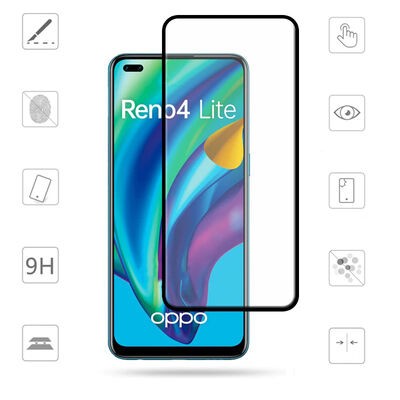 Oppo Reno 4 Lite Davin 5D Glass Screen Protector - 3