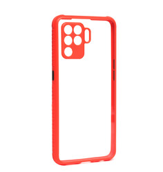 Oppo Reno 5 Lite Case ​​Zore Kaff Cover - Zore