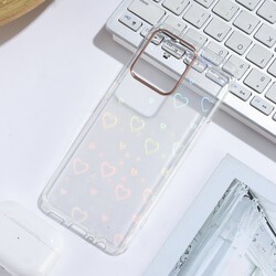 Oppo Reno 5 Lite Kılıf Zore Sidney Desenli Sert Kapak - 3