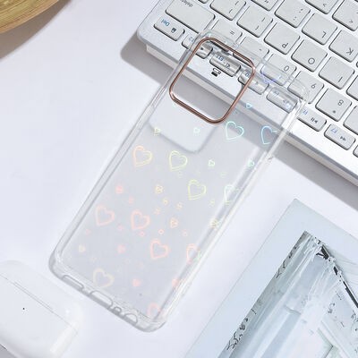 Oppo Reno 5 Lite Kılıf Zore Sidney Desenli Sert Kapak - 3