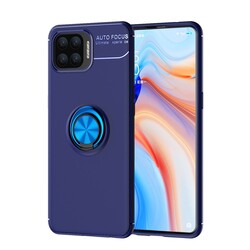 Oppo Reno A73 Case Zore Ravel Silicon Cover - Zore